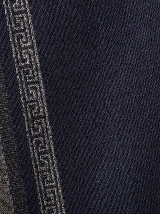 Men’s Warm Woollen Muffler for Winters - Blue