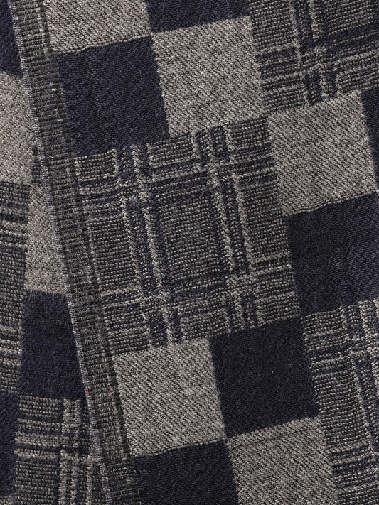 Men’s Warm Woollen Muffler for Winters - Blue