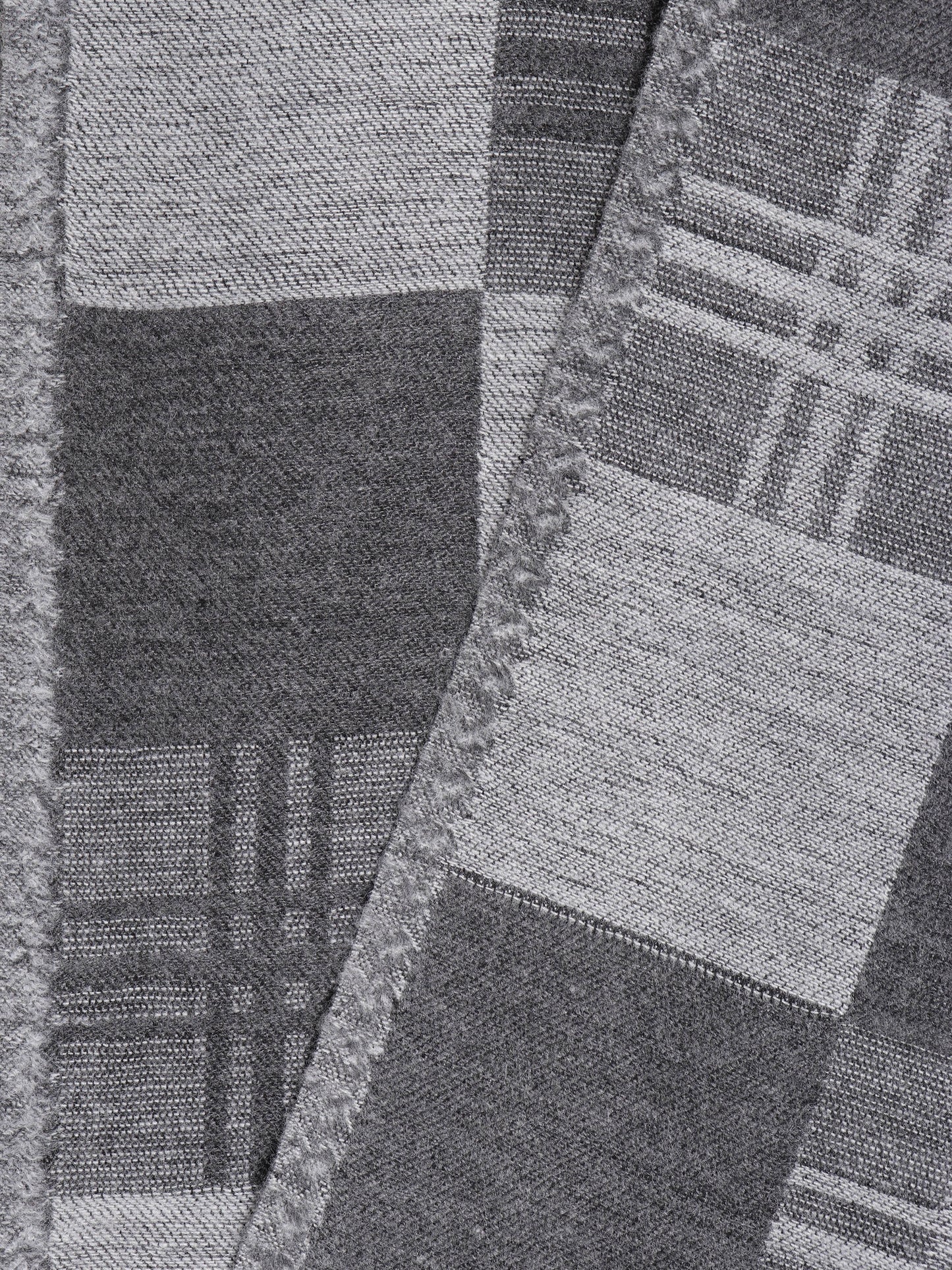 Men’s Warm Woollen Muffler for Winters - Grey