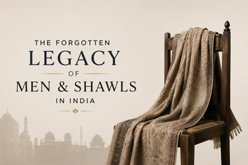 The Forgotten Legacy of Men and Shawls in India