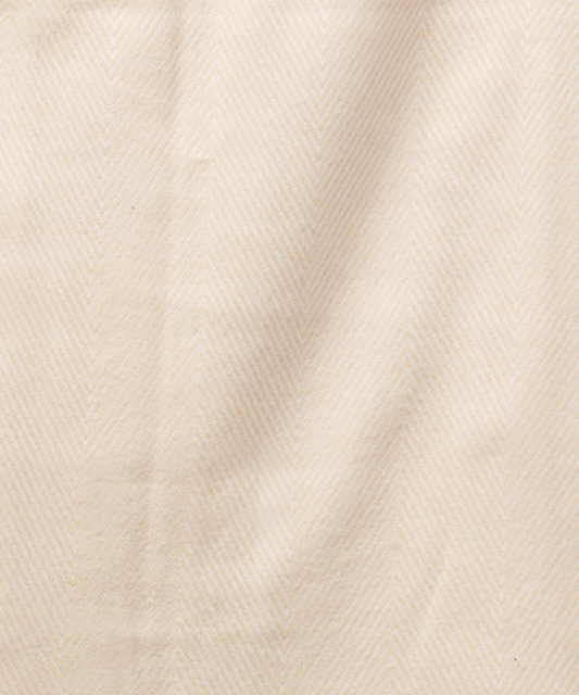 Tweedle Heringbone Design Super Soft Woolen Stole / Scarf for Women - Off-White (28 x 80 inches)