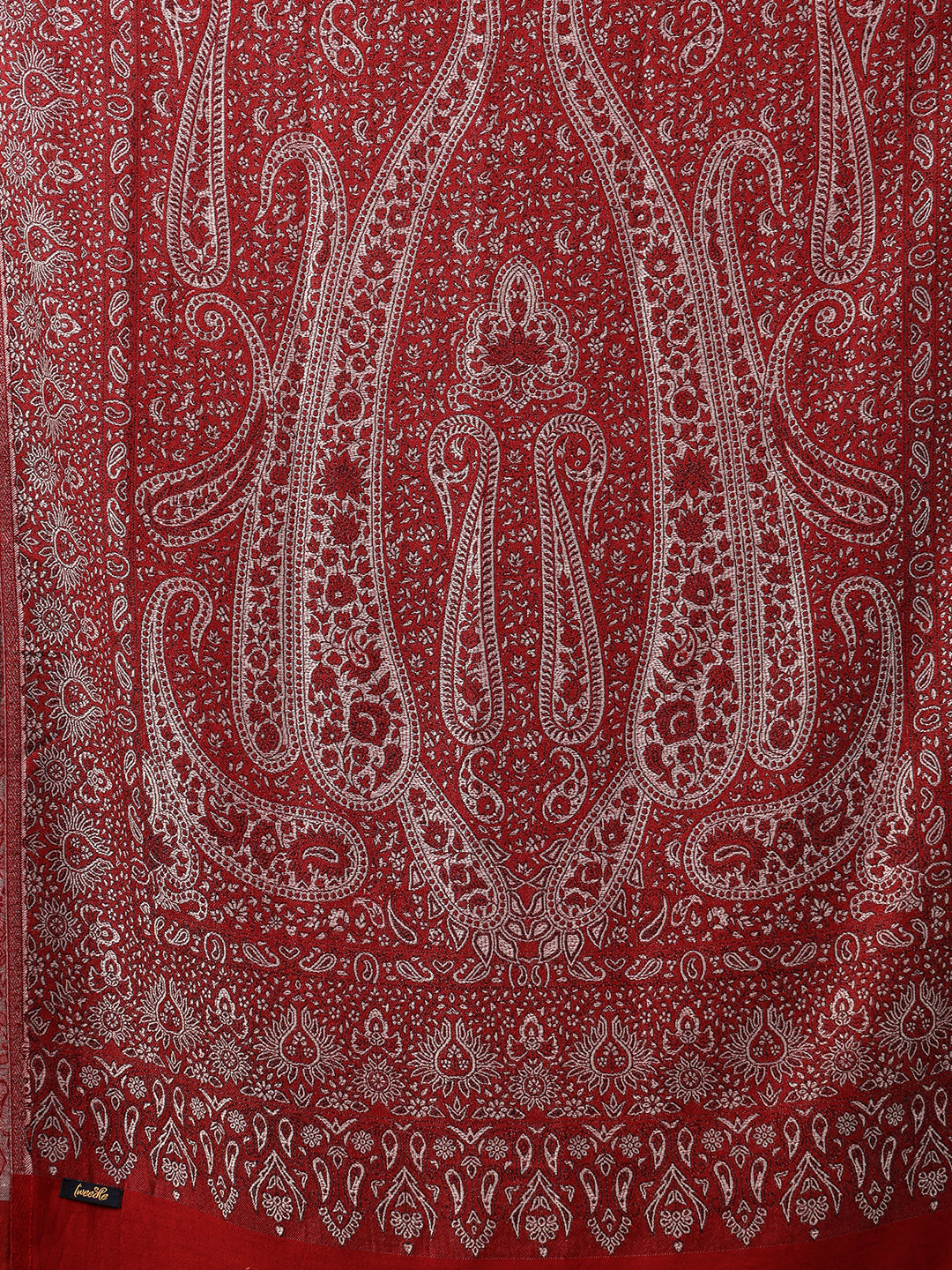 Tweedle Soft Bamboo Modal Stole for Women - Red