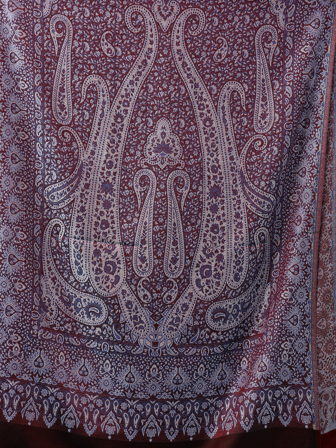 Tweedle Soft Bamboo Modal Stole for Women - Wine