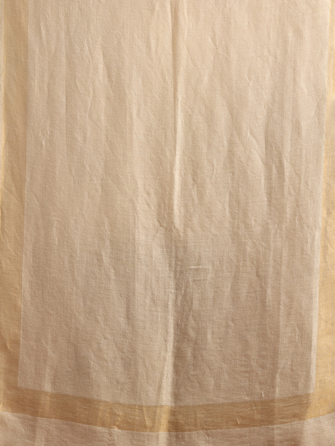 Tweedle Women’s Fine Wool Reversible Stole with Zari Border- Off-White