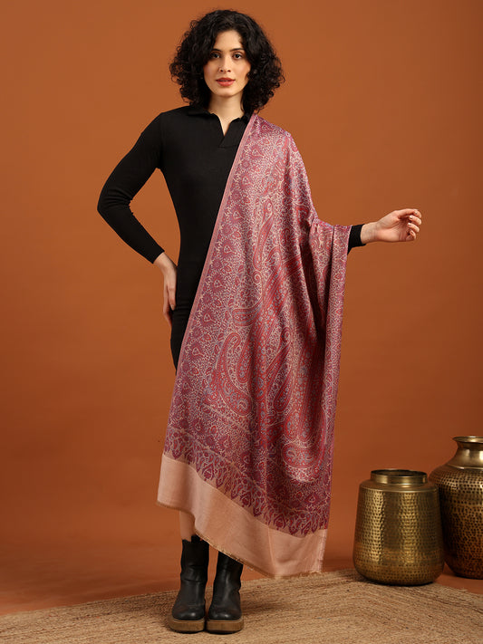 Tweedle Soft Bamboo Modal Stole for Women - Pink