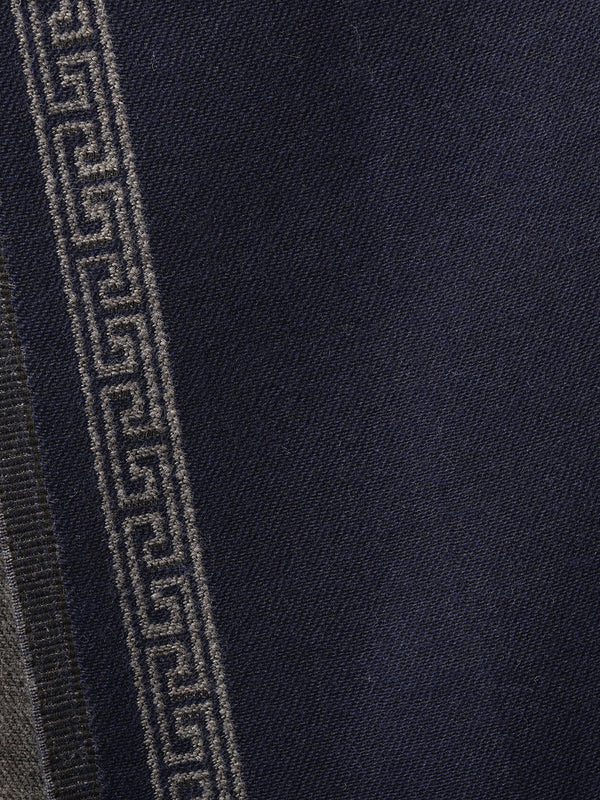 Men’s Warm Woollen Muffler for Winters - Blue