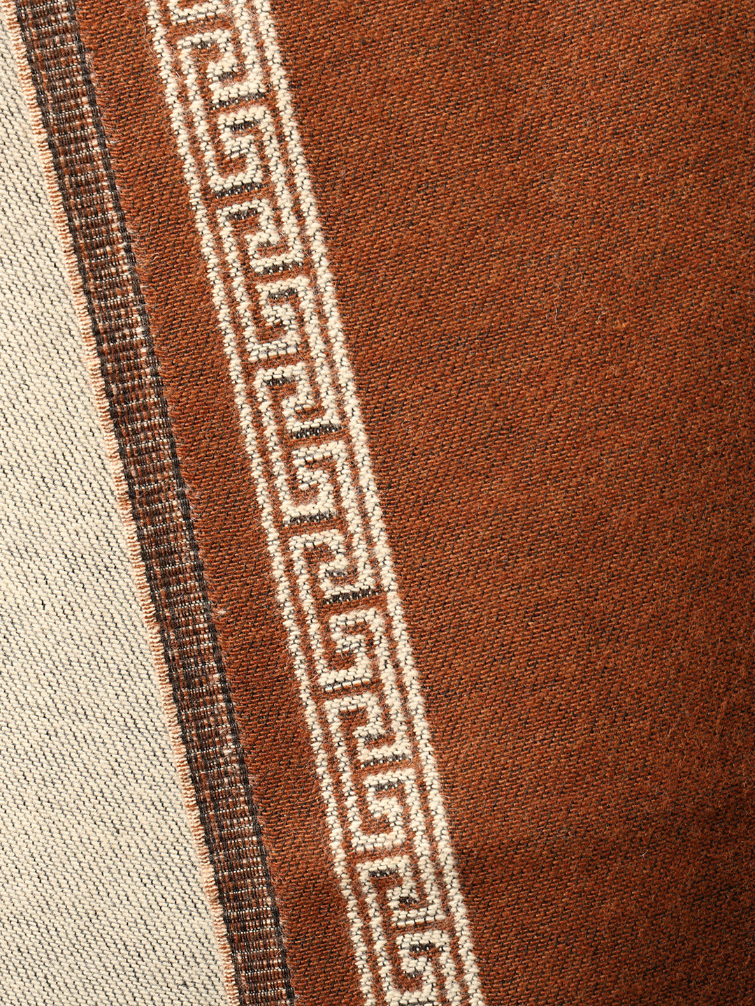 Men’s Warm Woollen Muffler for Winters - Beige