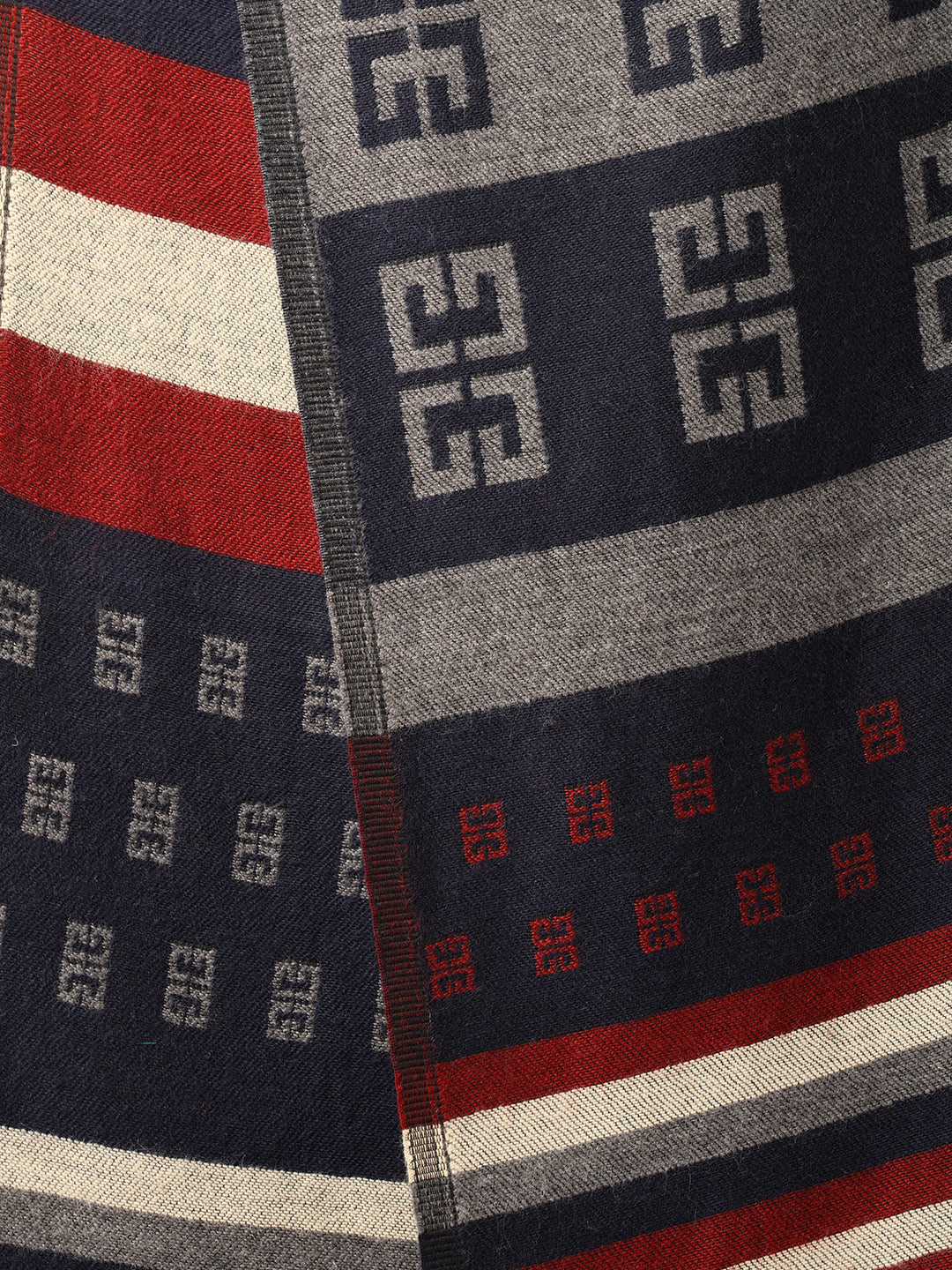 Men’s Warm Woollen Muffler for Winters - Multicolor