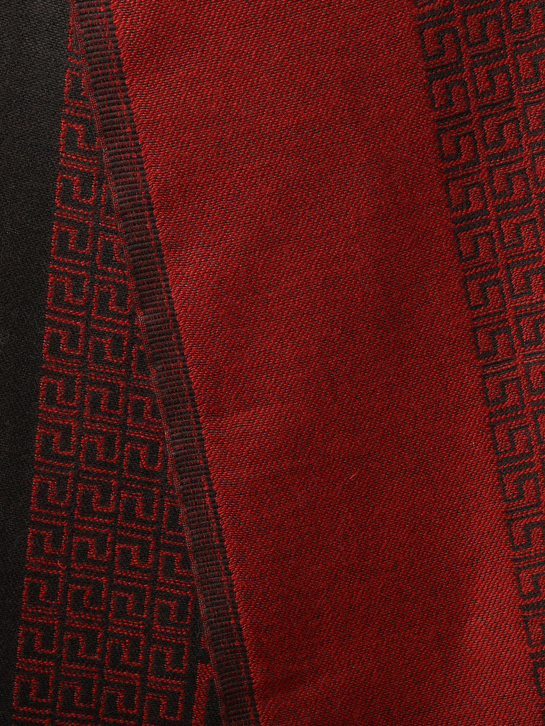 Men’s Warm Woollen Muffler for Winters - maroon