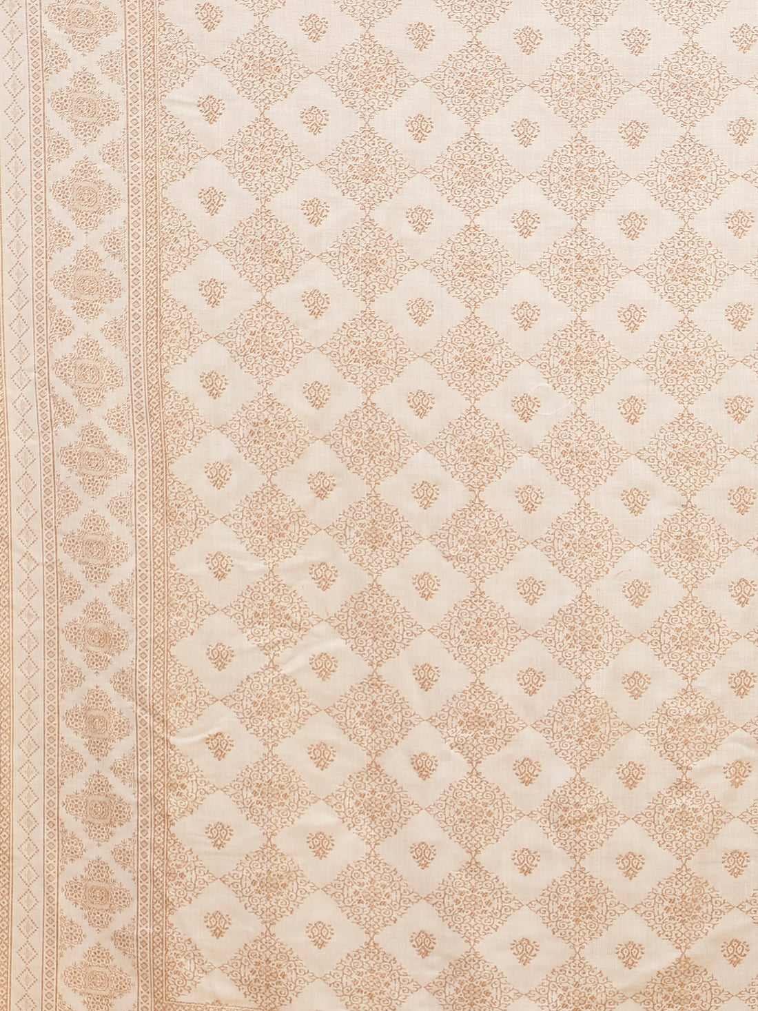 White Reversible shawl for men