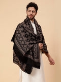 Black Shawl for men