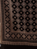 Black shawl for men