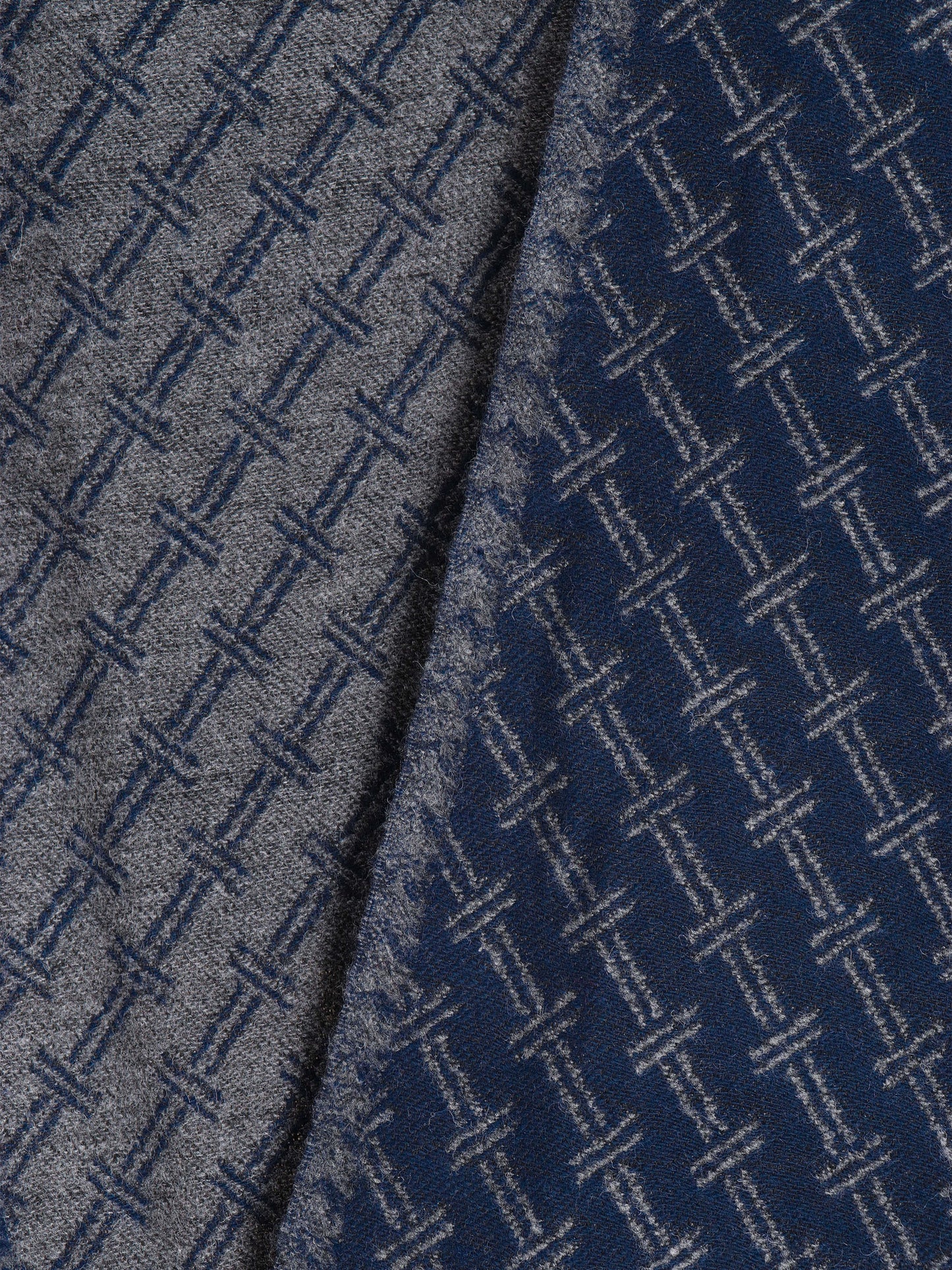 Men’s Warm Woollen Muffler for Winters - Blue