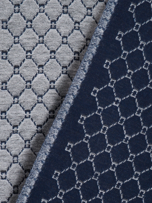 Men’s Warm Woollen Muffler for Winters - Blue