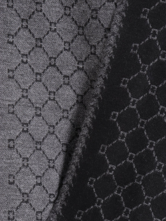 Men’s Warm Woollen Muffler for Winters - Black