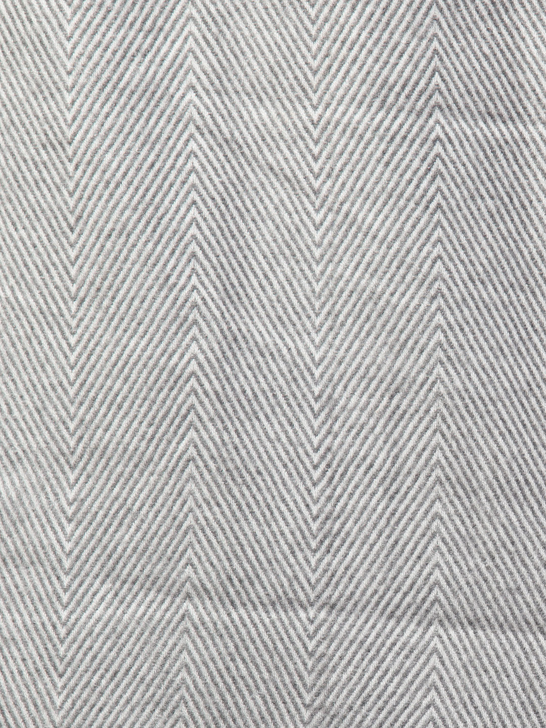 Tweedle Heringbone Design Super Soft Woolen Stole / Scarf for Men - Off-White (28 x 80 inches)