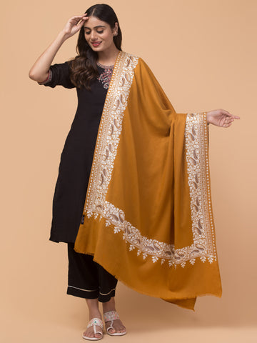 yellow shawl for women